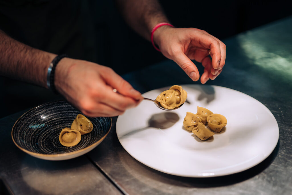 Osteria Antico Oleificio impiattamento